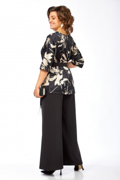 Блуза, брюки БагираАнТа 1092 черный - фото 2