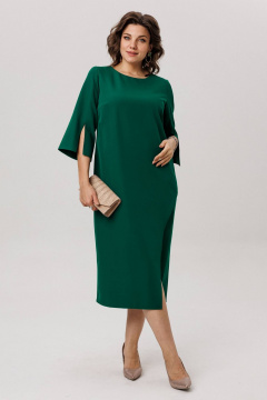 Платье Anelli 1786 изумрудный_ангел - фото 1