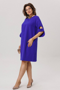 Платье Anelli 1785 васильковый_лес - фото 1