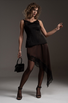 Корсет SILVERSPICE S-7529 черный - фото 2