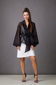 Блуза Rosheli 1171 черный - фото 5