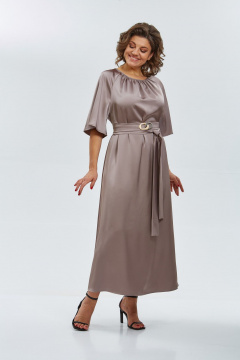 Платье Rishelie 975 бежевый - фото 3