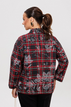 Брюки, жакет Mubliz 308 клетка-черный - фото 3