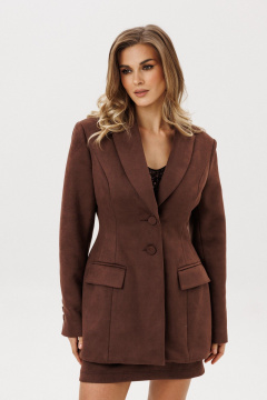 Юбка EOLA 2921.2 темный-шоколад - фото 5