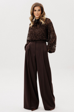 Брюки EOLA 3007.2  шоколадный - фото 2