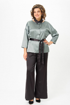 Брюки Andina city 2031-25 черный - фото 5