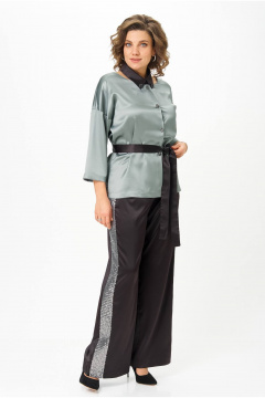 Брюки Andina city 2031-25 черный - фото 3