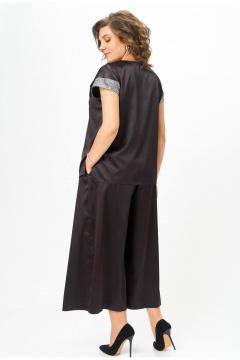 Блуза Andina city 5045-25 черный - фото 4