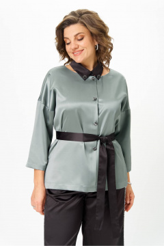 Блуза Andina city 5047-25 серый - фото 2