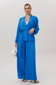 Блуза, брюки Anastasia м-1063.1 васильковый - фото 5