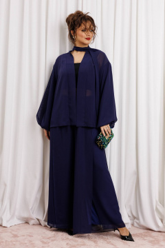 Блуза, брюки Anastasia м-1063.1 нави - фото 3