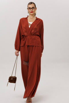 Блуза, брюки Anastasia м-1063.1 табачный - фото 2