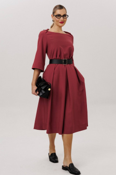 Платье Anastasia м-1108.4 брусника - фото 3