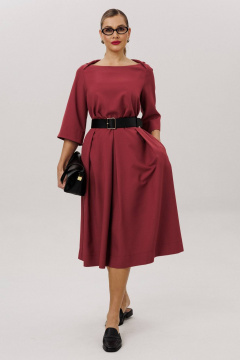 Платье Anastasia м-1108.4 брусника - фото 2