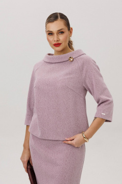 Блуза, юбка Anastasia м-1163 лаванда - фото 4