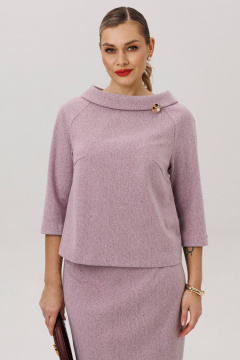 Блуза, юбка Anastasia м-1163 лаванда - фото 3