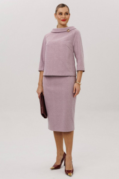 Блуза, юбка Anastasia м-1163 лаванда - фото 1