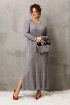 Платье Anastasia м-1175.1 графит - фото 2