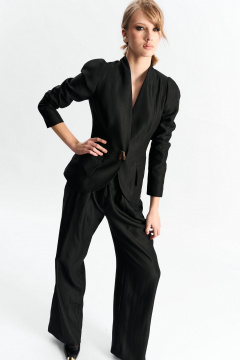 Брюки, жакет MilMil 1275 черный - фото 1