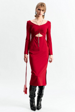 Платье MilMil 1285 красный - фото 1