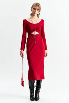 Платье MilMil 1285 красный - фото 4