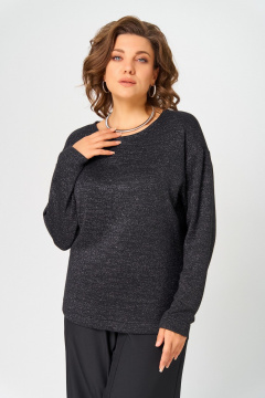 Джемпер Bliss 08378 черный_с_люрексом - фото 1
