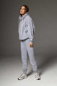 Бомбер, брюки Twok 112502 серый - фото 2