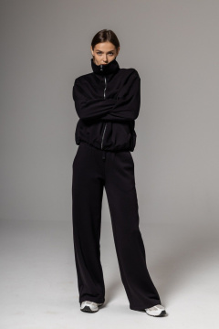 Бомбер, брюки Twok 112508 черный - фото 2