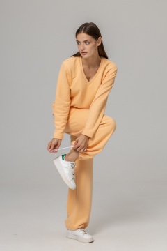 Брюки, джемпер Twok 925713 персик - фото 5