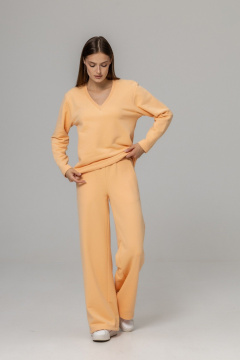 Брюки, джемпер Twok 925713 персик - фото 3