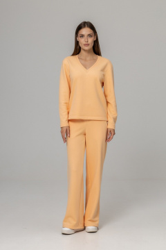 Брюки, джемпер Twok 925713 персик - фото 2