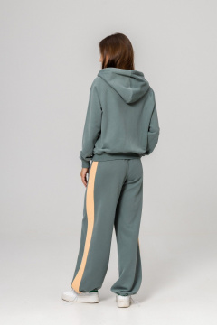 Бомбер, брюки Twok 925715 шалфей - фото 5