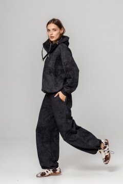 Бомбер, брюки Twok 925718 черный принт - фото 2