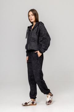 Бомбер, брюки Twok 925720 черный принт - фото 5