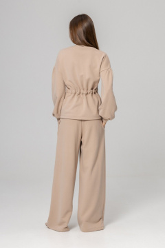 Брюки, джемпер Twok 925722 бежевый - фото 5