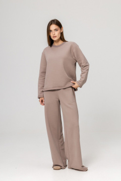 Брюки, джемпер Twok 925814 какао - фото 1