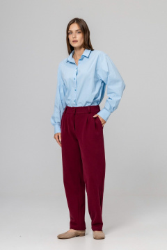 Брюки Twok 952728 бургунди - фото 2