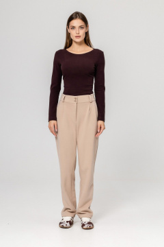 Брюки Twok 952731 бежевый - фото 1