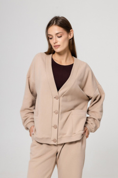 Кардиган Twok 952732 бежевый - фото 1