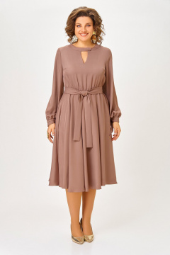 Платье Swallow 891.1 капучино - фото 4