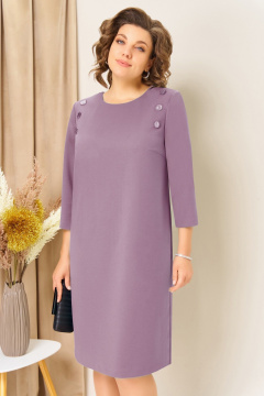 Платье VOLNA 1457 лиловый - фото 3
