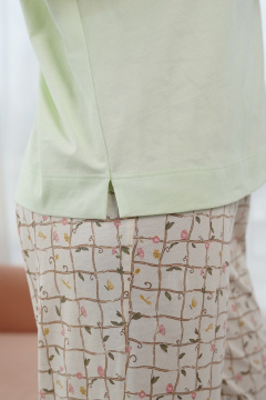 Капри, майка Купалинка 661012.158-164 к.св.зеленый,клетка - фото 1