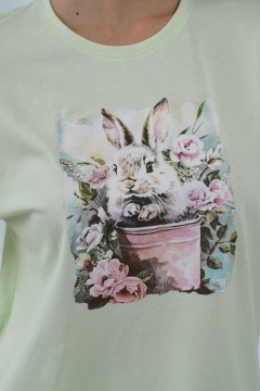 Капри, майка Купалинка 661012.158-164 к.св.зеленый,клетка - фото 2