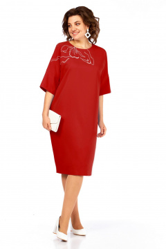 Платье Jurimex 3442-2 красный - фото 1