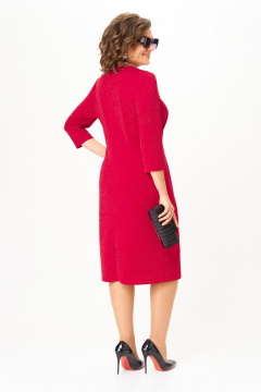 Платье Орхидея 1638 красный - фото 5