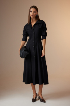 Платье N.O.W. 1634 черный - фото 5