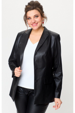 Брюки, жакет БелЭльСтиль 412-3_03_22+586-2_76_22 черный - фото 4