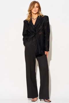 Брюки Laikony L-493-2 черный - фото 1