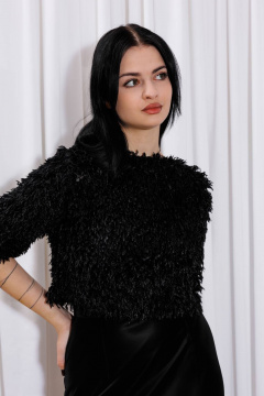 Кофта AVEEVA 55580 черный - фото 1