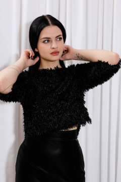 Кофта AVEEVA 55580 черный - фото 2